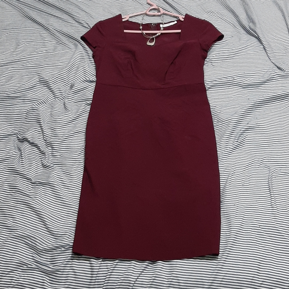 Burgundy Dress